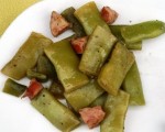 Nancy's Green Beans and Sausage