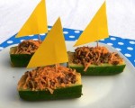 How to Get Your Kids to Eat Zucchini: Cheeseburger Zucchini Boats