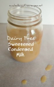 Dairy Free Sweetened Condensed Milk - EASY!