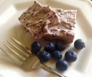 Blueberry Cheesecake Squares - Dairy Free, Gluten-Free, Nut-free, Vegan