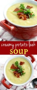 Creamy Potato Leek Soup - Dairy Free