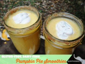 Pumpkin Pie Smoothiw - Dairy, Gluten and Nut Free