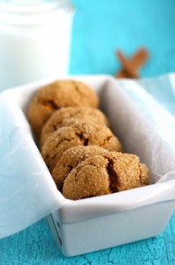 Chewy Pumpkin Spice Molasses Cookie - Gluten Free, Dairy Free, Vegan, Nut Free