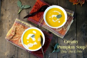 Creamy Pumpkin Soup - Dairy-Free, Gluten-Free, Vegan