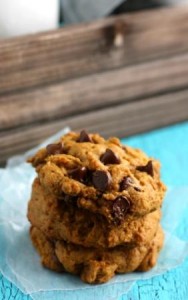 Best Pumpkin Chocolate Chip Cookies - gluten free, vegan