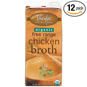 Amazon: Pacific Natural Organic Chicken Broth for $1.99/Carton